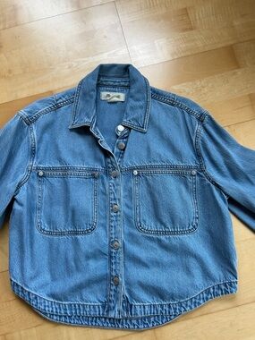 Madewell Light Blue Denim Jacket